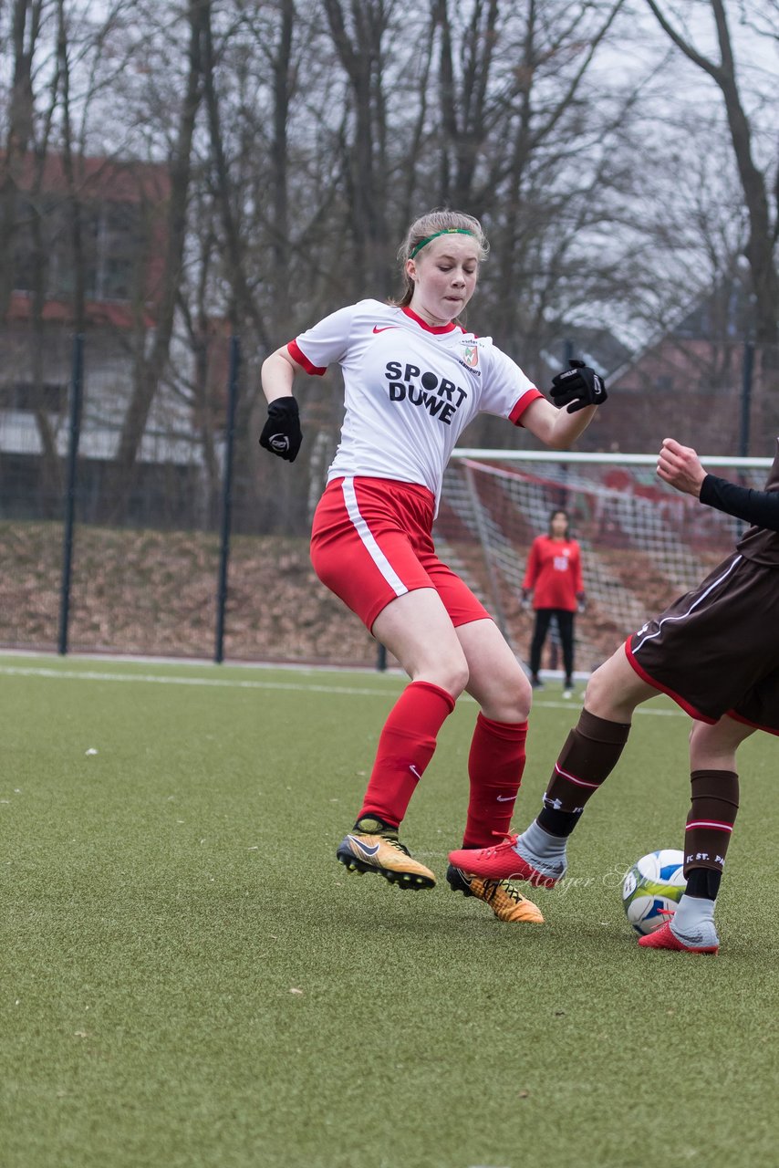 Bild 167 - B-Juniorinnen Walddoerfer - St.Pauli : Ergebnis: 4:1